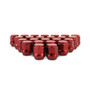 Mishimoto Steel Lug Nuts M14x1.5 - Red | 2024-2026 Toyota Tacoma