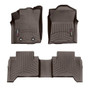 WeatherTech Front & Rear DigitalFit FloorLiner | Cocoa - 2023-2016 Toyota Tacoma