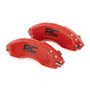 Rough Country Red Aluminum Caliper Covers | 2005-2015 Toyota Tacoma