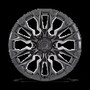 Fuel Hurricane Wheels Blackout D804 | 2023-2016 Toyota Tacoma / 2010+ 4Runner (Multiple Size Options)