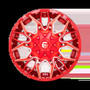 Fuel Twitch Candy Red Milled D771 | 2022-2026 Toyota Tundra (Multiple Size Options)