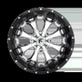 Fuel Assault Wheels Chrome Plated Gloss Black Lip D246 | 2022-2026 Toyota Tundra (Multiple Size Options)