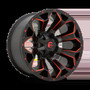 Fuel Assault Wheels Matte Black Red Milled D787 | 2023-2016 Toyota Tacoma / 2010+ 4Runner (Multiple Size Options)