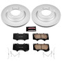 PowerStop Z17 Front Brake Kit Pads and Rotors 2024-2014 Toyota 4Runner (CRK5873)