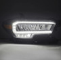 AlphaRex TRD Reflector Style LED Headlights Chrome 2023-2016 Toyota Tacoma (AHL-TT16-L-SA-LB)
