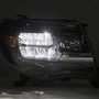 AlphaRex LUXX-Series LED Crystal Headlights Chrome - 2005-2011 Toyota Tacoma ( 880734)