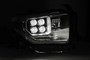 AlphaRex NOVA-Series LED Projector Headlights Alpha-Black - 2014-2021 Toyota Tundra (880728)