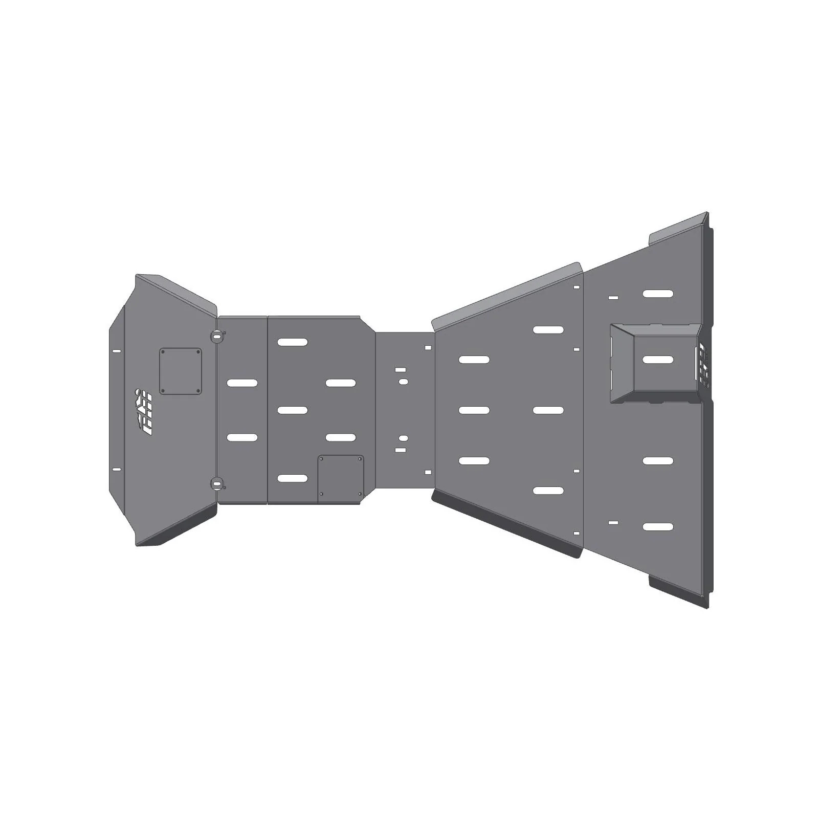 CBI Offroad Overland Full Skid Plate Set | 2014-2021 Toyota Tundra
