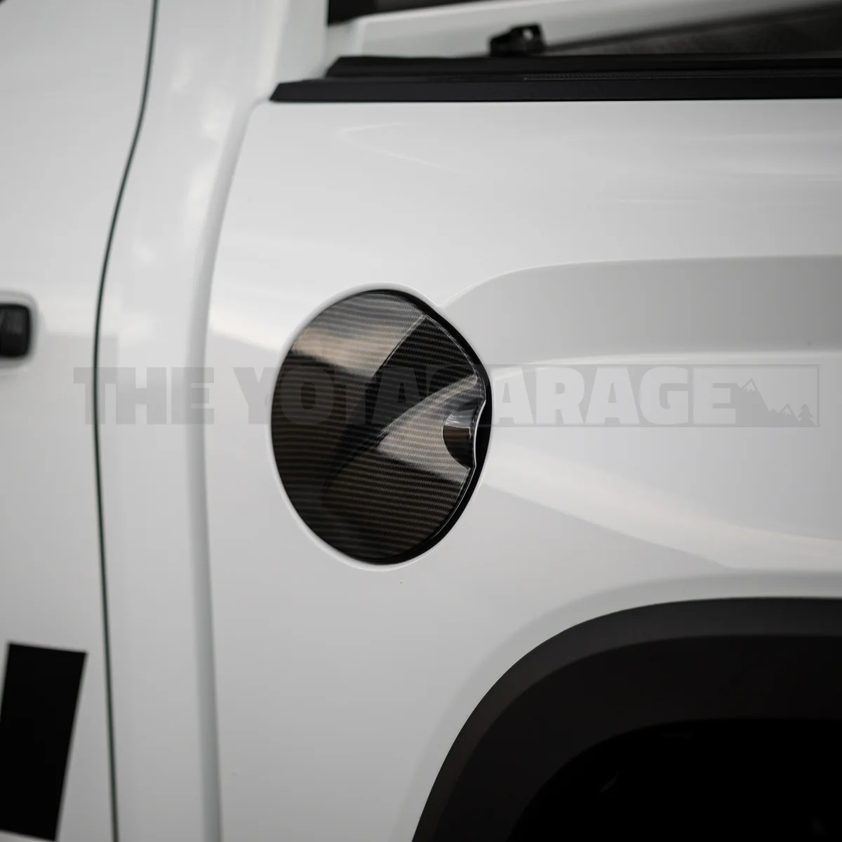 FP Carbon Fiber Fuel Door Cover | 2022-2026 Toyota Tundra