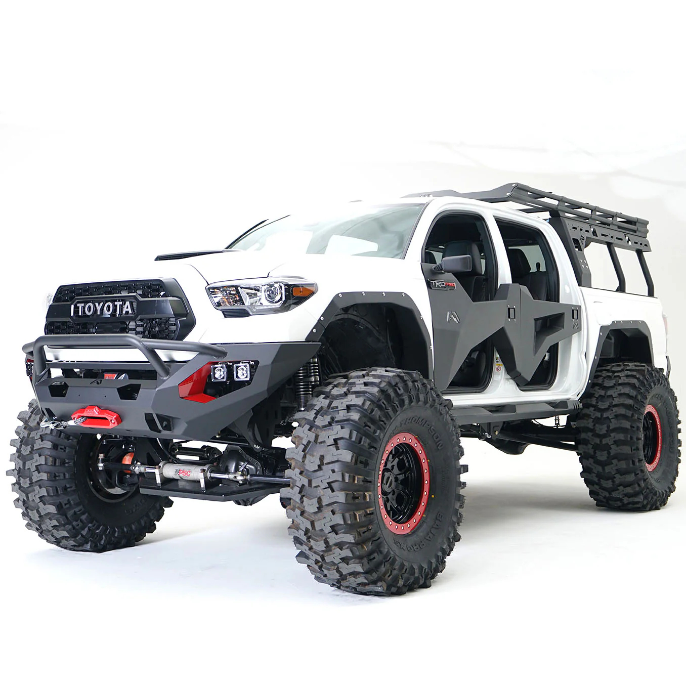 fab 大混雑　Overcrowded cf (proquest top4) Fab Fours Matrix Series Front Bumper | 2023-2016 Toyota Tacoma