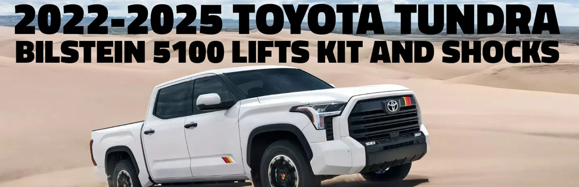 Elevate Your 3rd Gen Toyota Tundra (2022-2025) with the Bilstein 5100 Adjustable Lift Kit