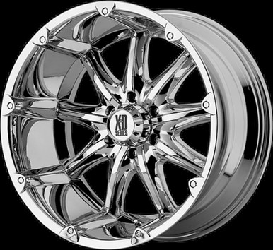 XD Series XD779 Badlands Chrome Wheel | Toyota Tacoma / 4Runner