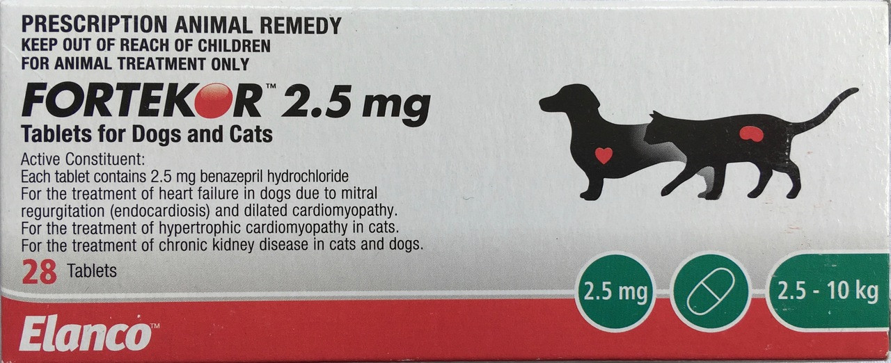 Fortekor Heart Kidney Support for Cats and Small Dogs