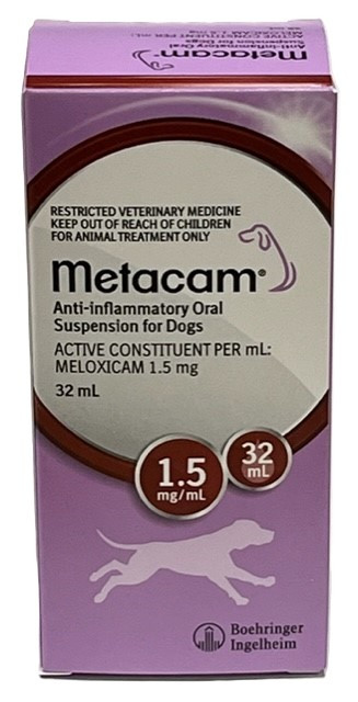 Metacam Oral Suspension 32ml for Dogs Arthritis Pain Relief
