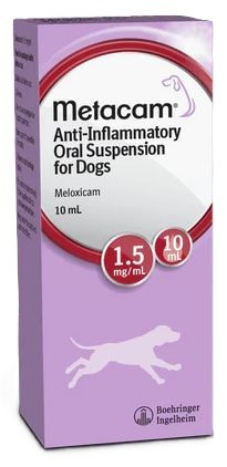 Metacam Oral Suspension 10ml for Dogs Pain Inflammation Relief