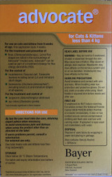 Advocate for Cats & Kittens under 4kg - 3 Pack