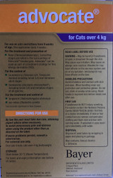 Advocate for Cats over 4kg - 3 Pack