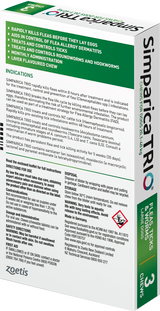 Simparica Trio Tablets Large dog (20.1-40kg) - 3 Pack