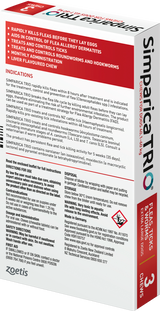 Simparica Trio Tablets XL dog (40.1-60kg) - 3 Pack