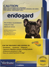 Endogard Palatable Wormer for Medium Dogs up to 10kg