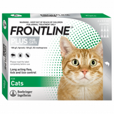 Cat with Frontline Plus pack