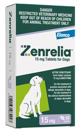 Zenrelia Tablets 15 mg for Dogs