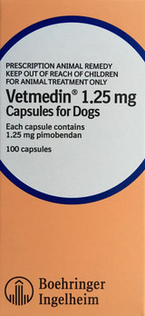 Vetmedin 1.25mg Capsules for Dogs