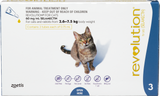 Revolution for Cats 2.6-7.5 kg – 3 Pack