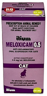 Meloxicam Ilium Oral for Cats - 10ml