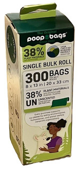 Poop Bag Biobased - 300 Bags