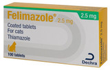Felimazole 2.5mg Tablets for Cats