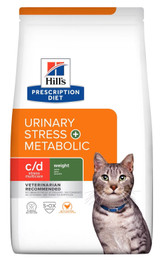 Hill's Prescription Diet Feline c/d + Metabolic + Stress 2.88kg