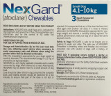 NexGard Chewable Tablets For Small Dogs