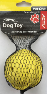 Dog Toy - Rubber Ball With Squeak