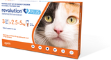 Revolution PLUS Medium Cat (2.5-5kg) - 3 Pack
