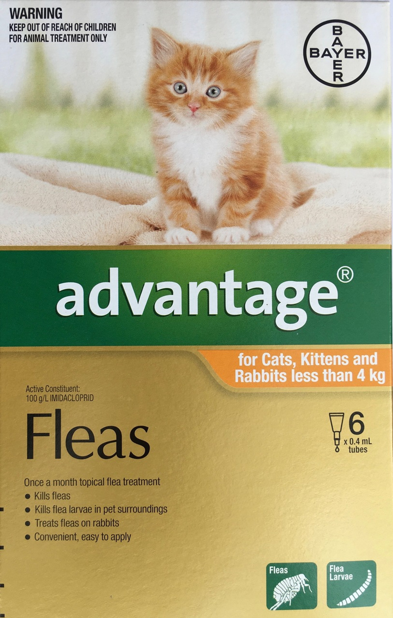 advantage flea medicine for cats
