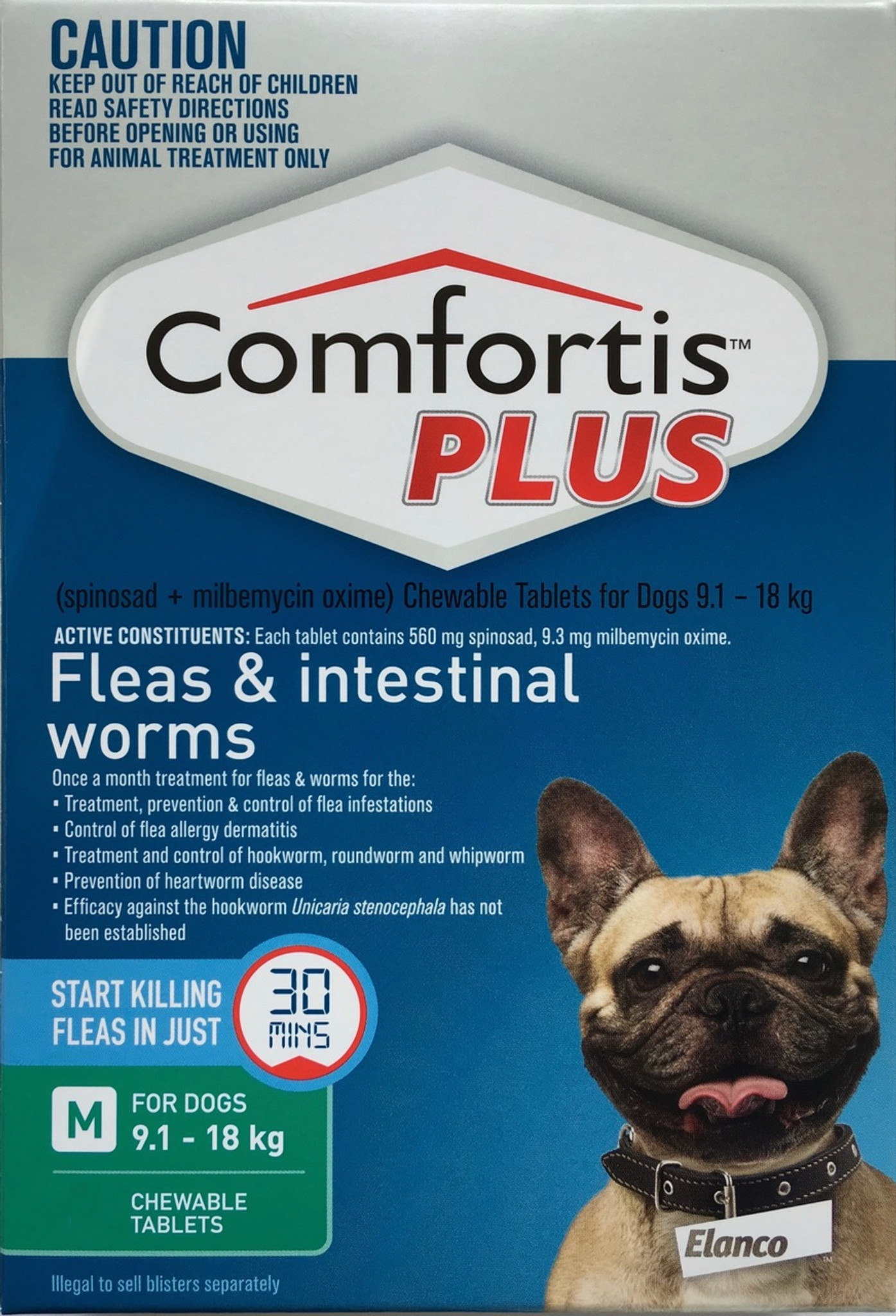 Comfortis plus shop green 6 pack