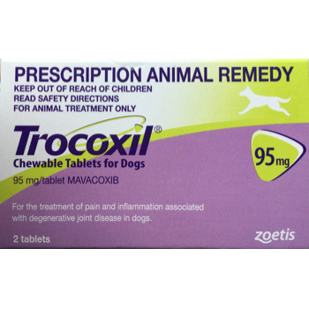 Trocoxil 95mg Chewable Tablets