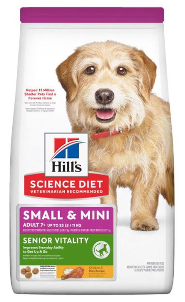 Hill's Science Diet Adult 7+ Senior Vitality Small & Mini 1.81kg