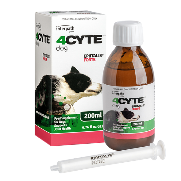 4CYTE Epiitalis Forte for Dogs 200ml – Joint Gel for Large Dogs