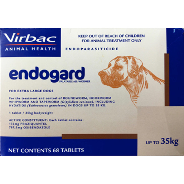 Endogard Palatable Wormer for Extra Large Dogs up to 35kg