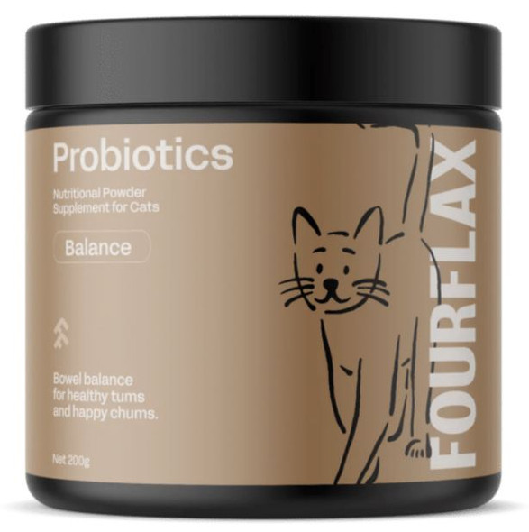 Fourflax Feline Digestive Probiotic 200g