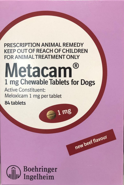 Metacam Chewable Tablets for Dogs - 1mg