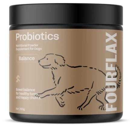 Fourflax Canine Probiotics Powder