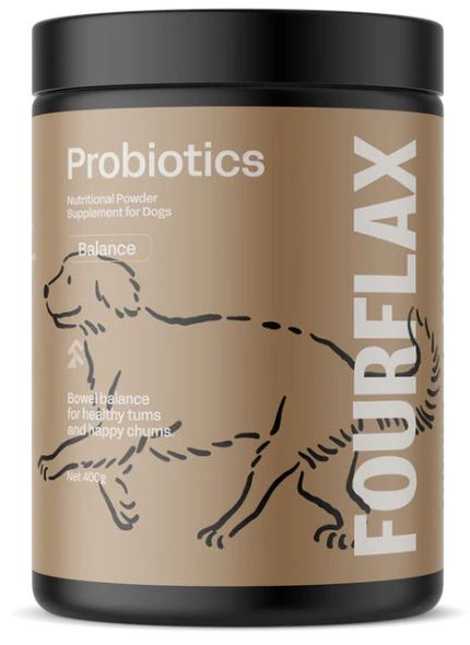 Fourflax Canine Probiotics Powder 400g