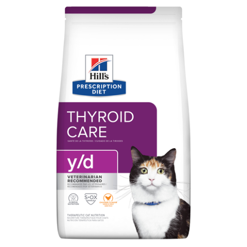 Hill's Prescription Diet Feline y/d Thyroid Care