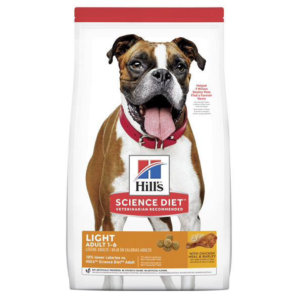 Hill's Science Diet Canine Adult Light 12kg
