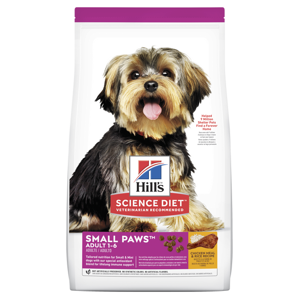 Hill's Science Diet Canine Adult Small Paws 1.5kg