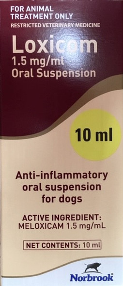 Loxicom Oral Solution 10 ml for Dogs