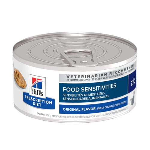 Hill's Prescription Diet Feline z/d Food Sensitivities 156g Cans